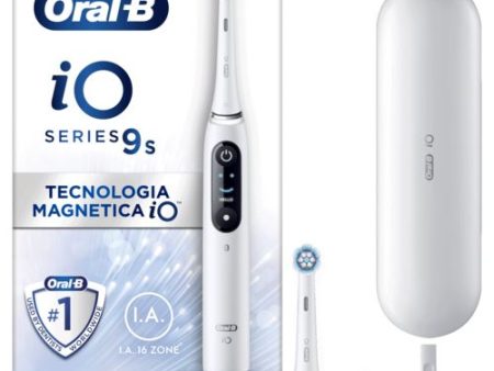 Escova de Dentes Elétrica Oral-B iO 9S - Branco Hot on Sale