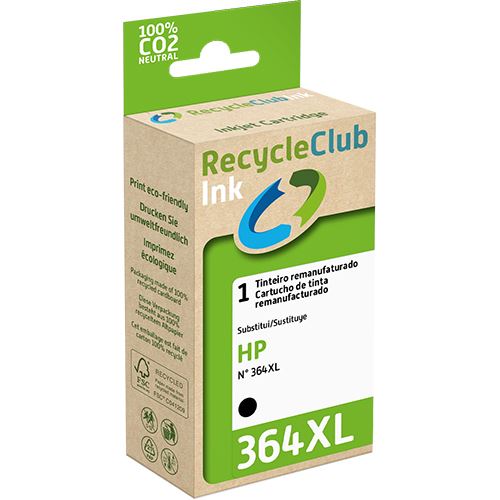 Tinteiro Recycleclub HP 364XL - Preto Discount