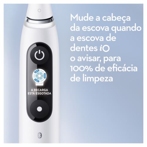 Escova de Dentes Elétrica Oral-B iO 9S - Branco Hot on Sale