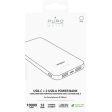 Powerbank com Fast Charging Puro White 10000 mAh + Cabo USB  USB-C 0.2m - Branco on Sale