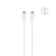 Cabo Plano Puro USB- C 2m - Branco Sale