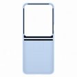 Capa Samsung em Silicone para Galaxy Z Flip6 - Azul Claro Hot on Sale