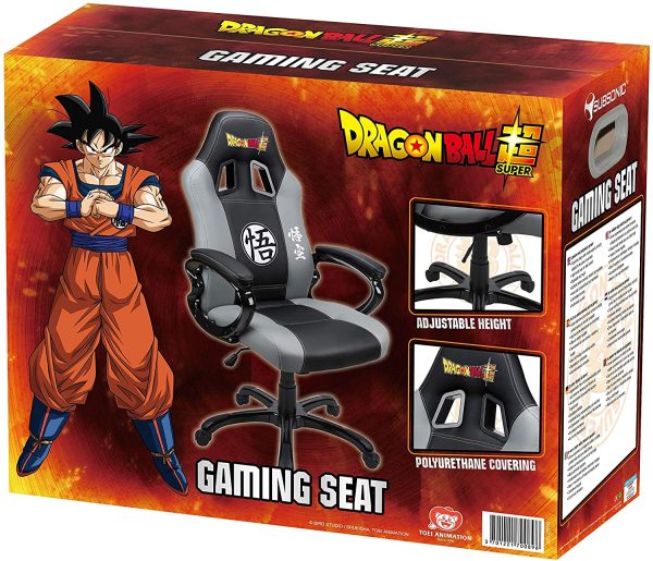 Cadeira Gaming Subsonic Cadeira Dragon Ball Cinza For Cheap