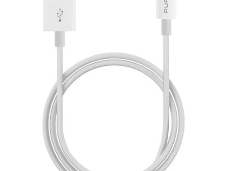 Cabo Plano Puro MFI USB para Lightning 1m - Branco For Cheap