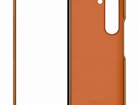 Capa Samsung em pele para Galaxy Z Fold6 - Castanha Sale