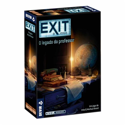 Jogo de Tabuleiro Exit: O Legado do Professor - Devir on Sale