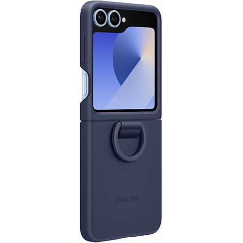 Capa Samsung em Silicone para Galaxy Z Flip6 - Navy Cheap