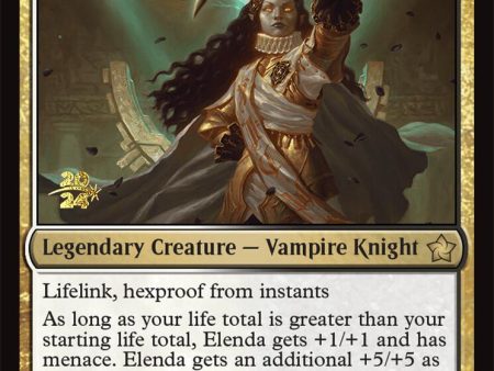 Elenda, Saint of Dusk [Foundations Prerelease Promos] Sale