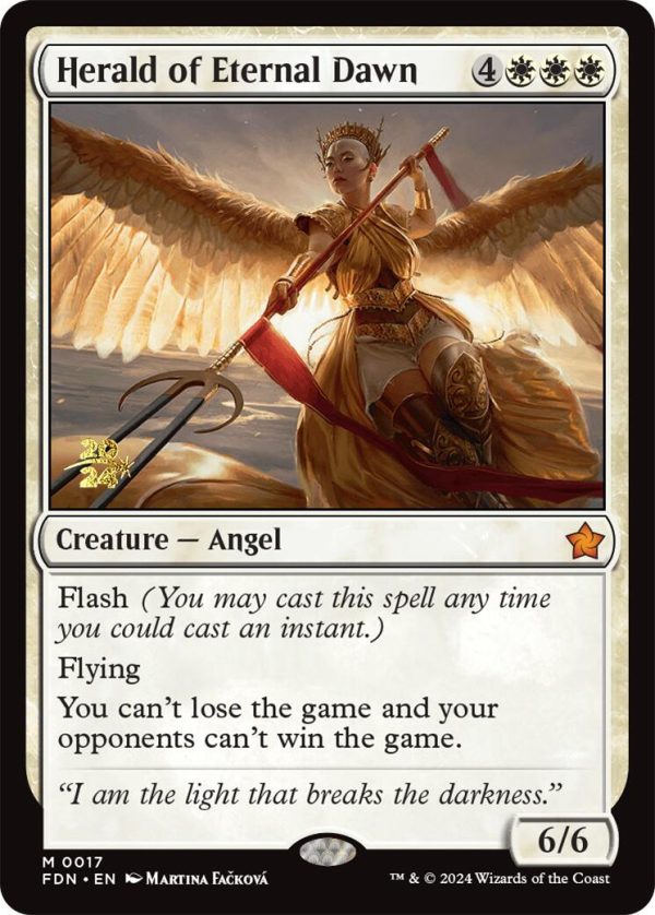 Herald of Eternal Dawn [Foundations Prerelease Promos] Online