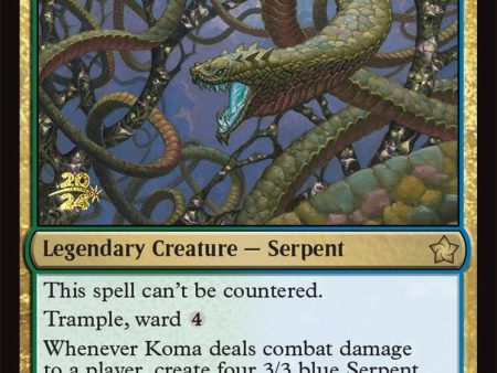 Koma, World-Eater [Foundations Prerelease Promos] Hot on Sale