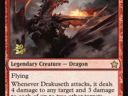 Drakuseth, Maw of Flames [Foundations Prerelease Promos] Online now